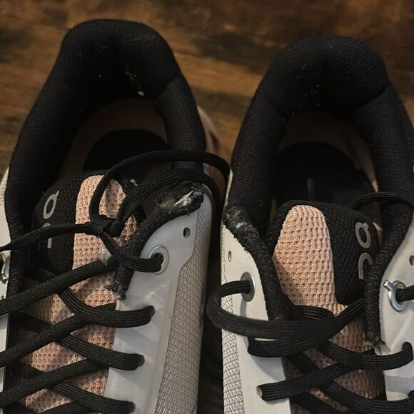 On Running Cloudflyer 'Glacier Grey Rose Brown Sneakers Size 9.5 - Picture 9 of 12